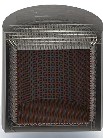 Cutaway view of the WATCHMAN antineutrino detector