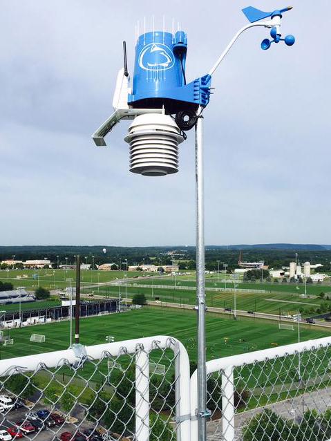 WeatherSTEM station