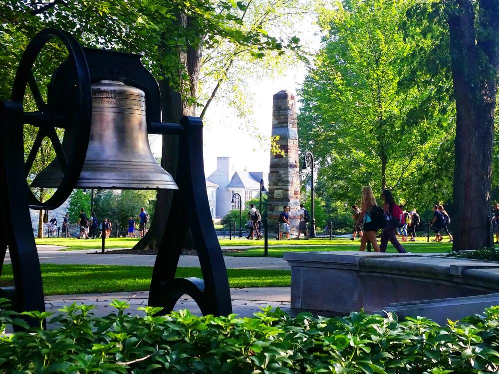 Old Main bell on University Park campus