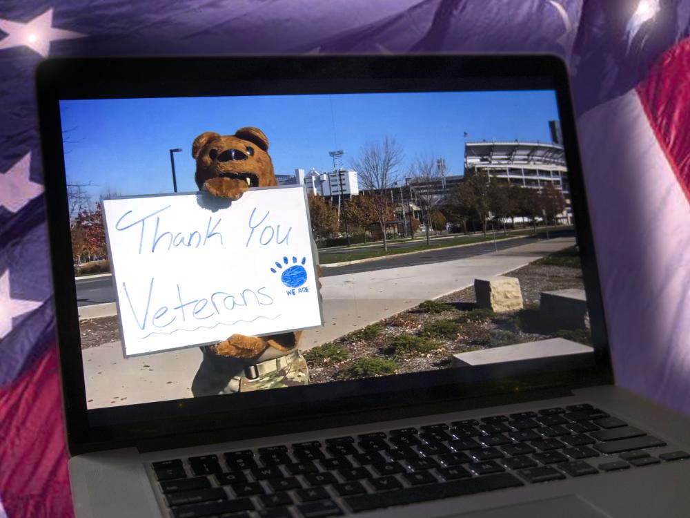 Photo of the Day: Virtual Veterans Day Ceremony