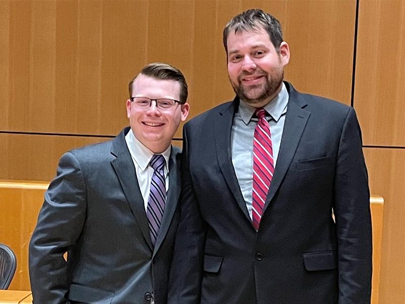 students in suits