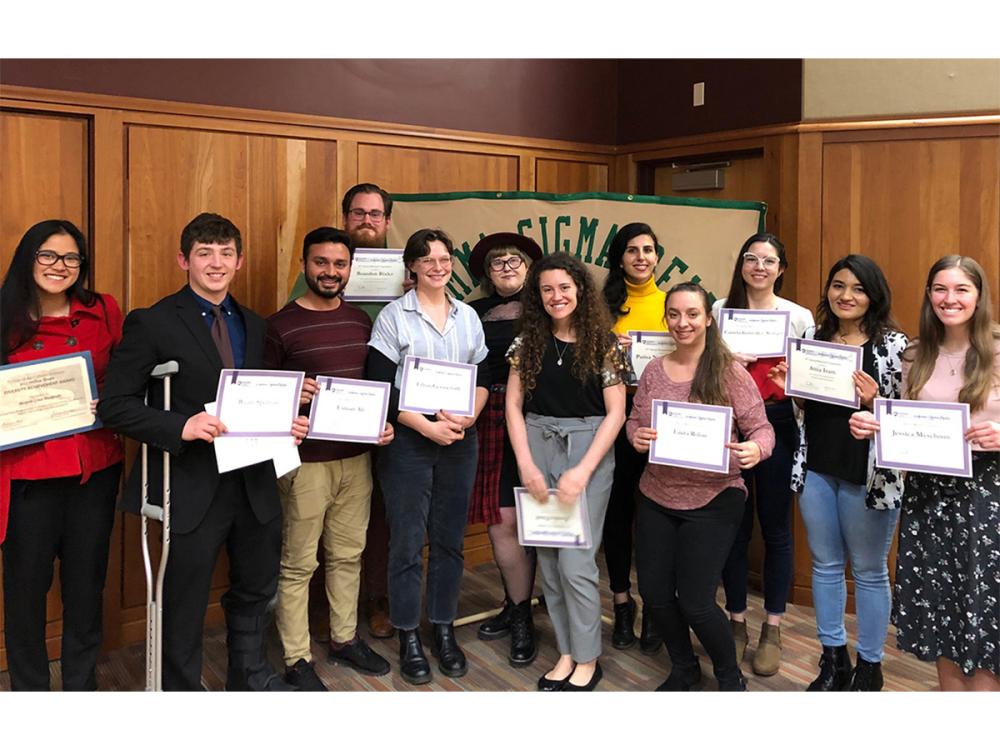 Graduate student Research Expo Award Winners