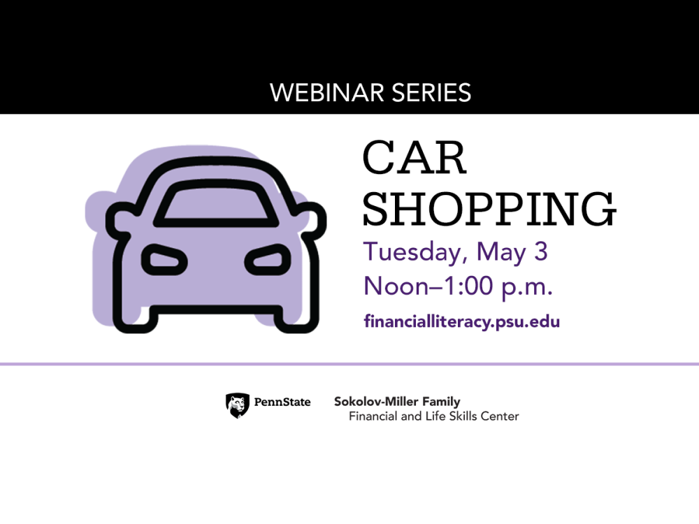 May 2022 Financial Literacy Webinar Car Shopping