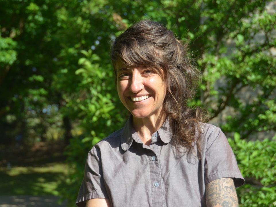 Photograph of woman smiling