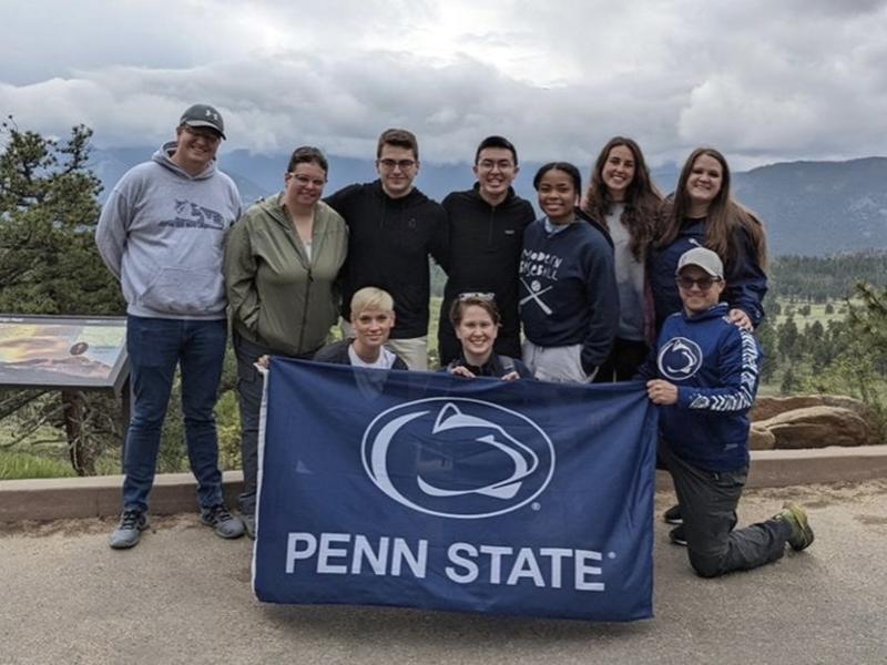 In a recent trip to Colorado, Penn State students participating in a sustainability focused program known as CAUSE toured sites to learn about sustainability in practice. 