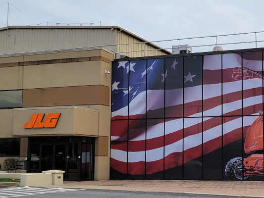 Exterior of the JLG McConnellsburg site facility