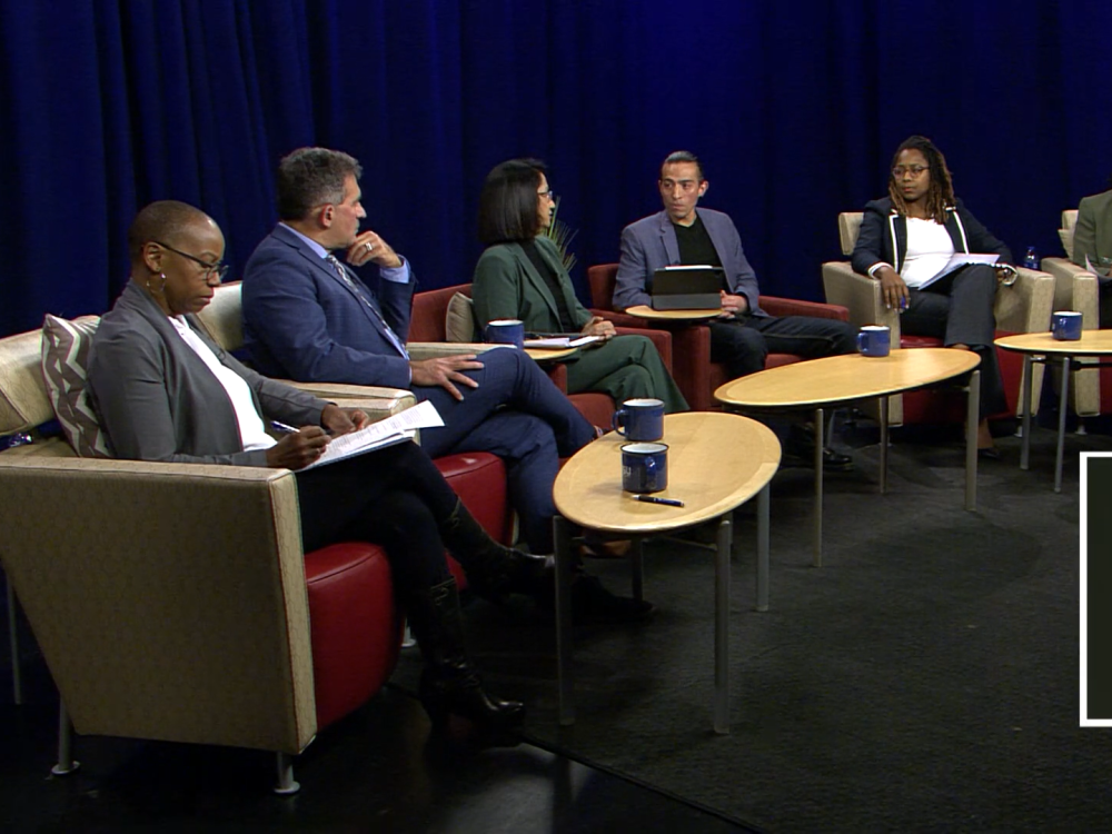 Penn State President Neeli Bendapudi discussed her vision for continuing to enhance diversity, equity, inclusion and belonging (DEIB) at Penn State and responded to questions from faculty  members at a town hall event hosted by the Penn State Faculty Senate on Nov. 18.