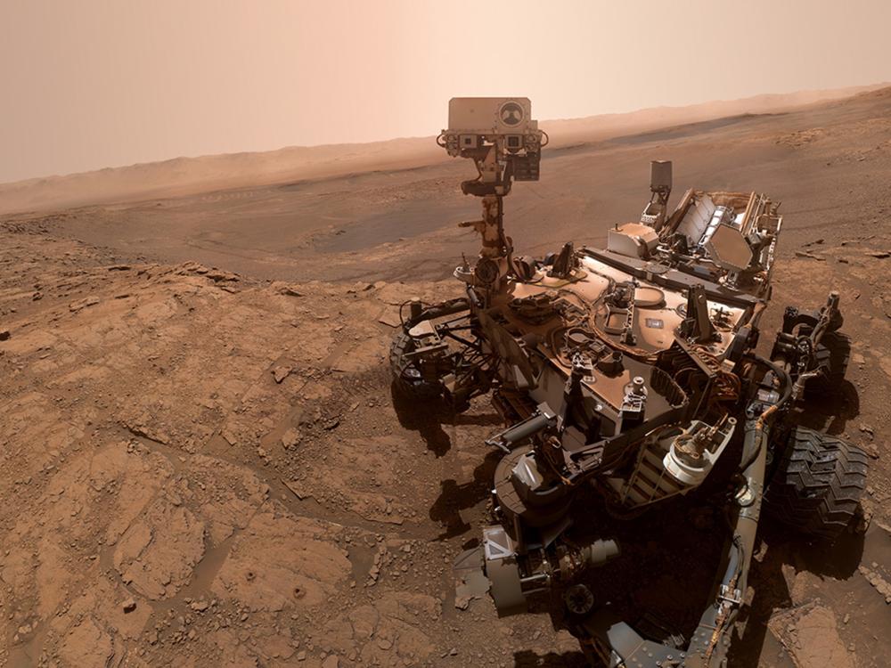 NASA's Curiosity rover takes a selfie on Mars 