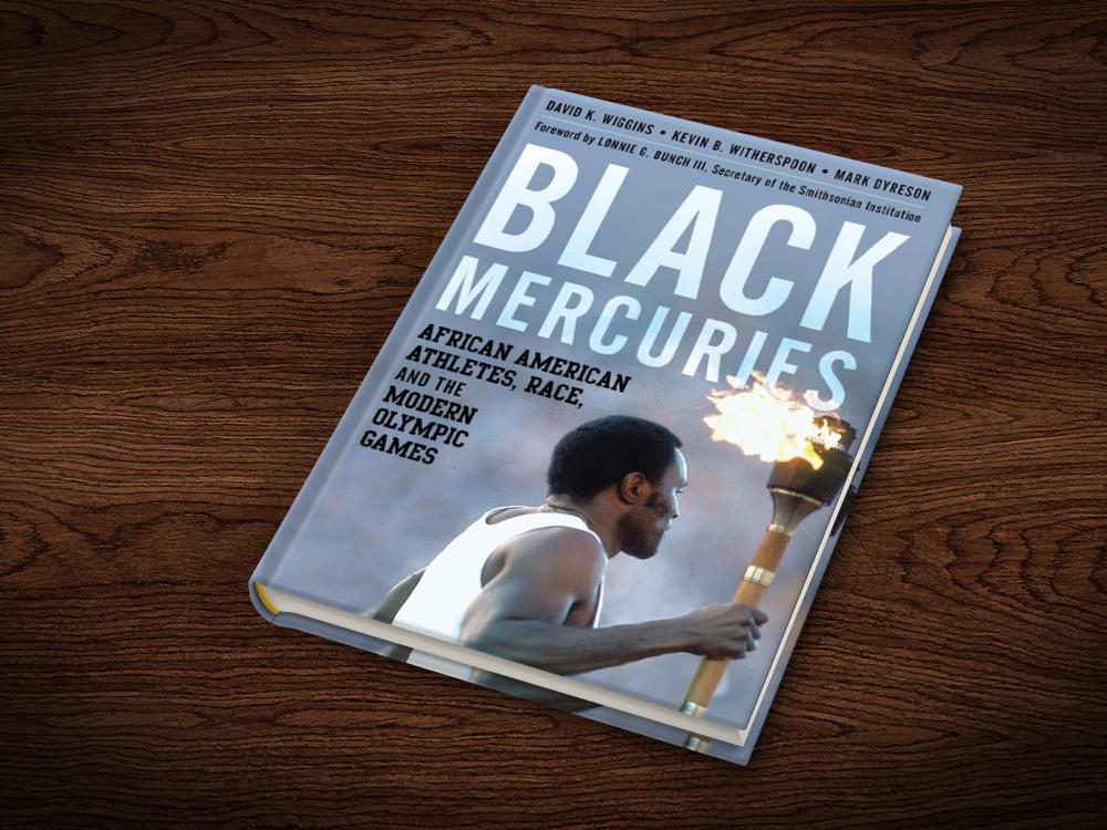 cover of the book Black Mercuries: Afreican American Athletes, Race, and the Modern Olympic Games