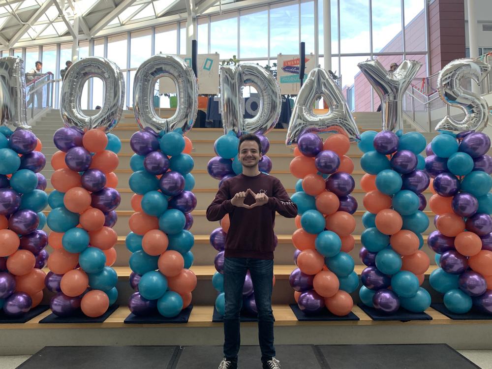 Penn State senior Luke Winand participates in THON 