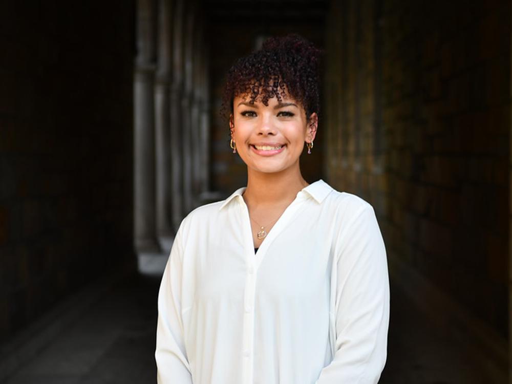 Janae Sayler is co-founder and president of the student organization Minorities in the College of the Liberal Arts.