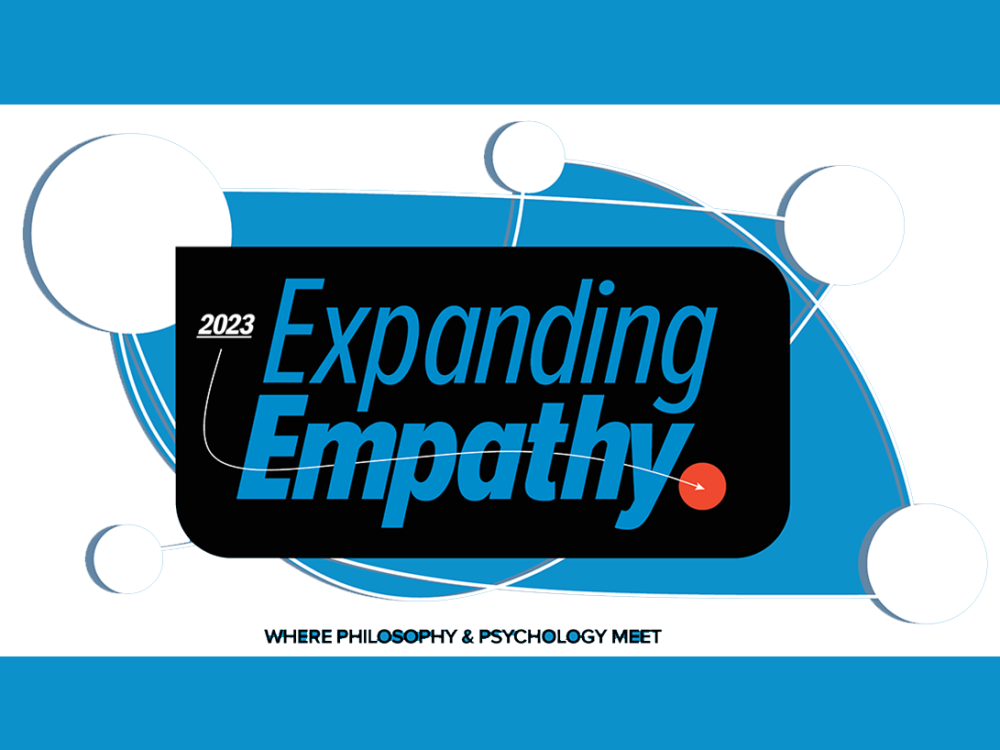 Blue and black logo that reads Expanding Empathy series