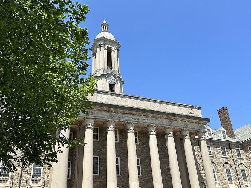 Exterior of Old Main