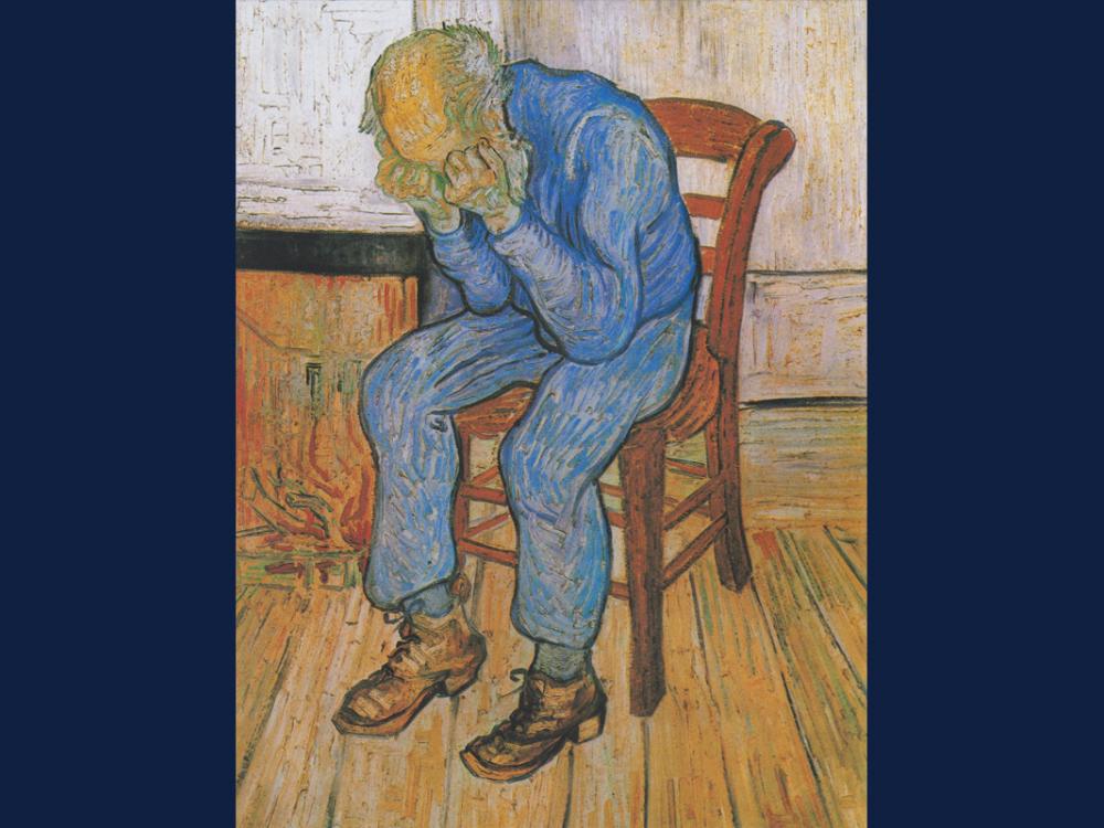 “Sorrowing Old Man (At Eternity’s Gate),” Vincent van Gogh