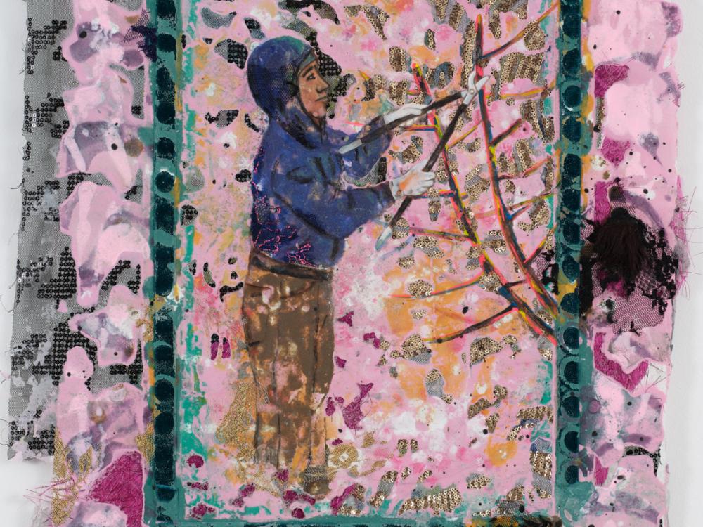 Peach Tree Crop Laborer, 2018, by Lina Puerta