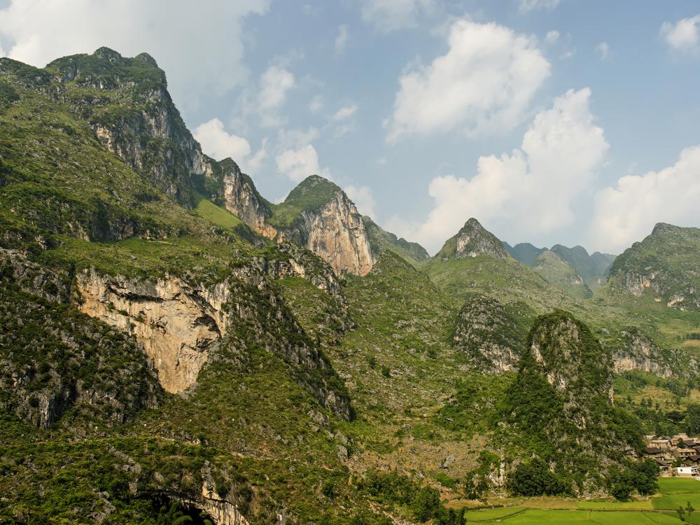 The Great Bank in Guizhou in southern China