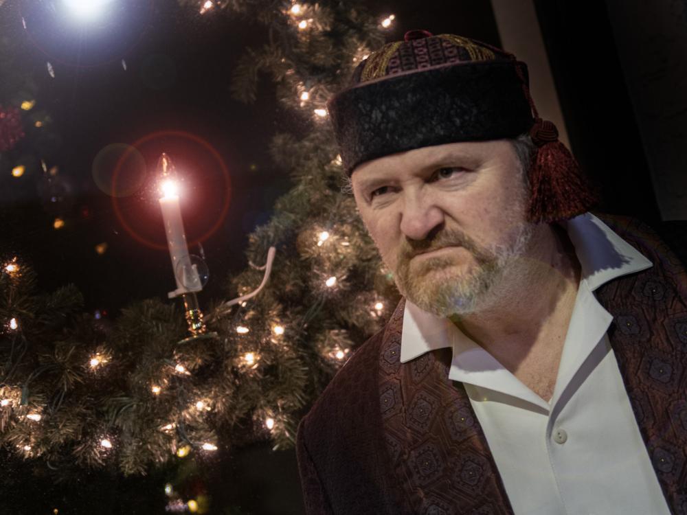 Steve Snyder as Scrooge