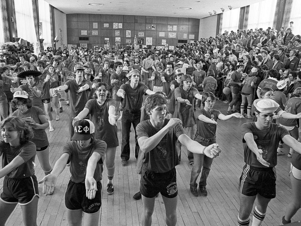 Dancers at THON in 1978