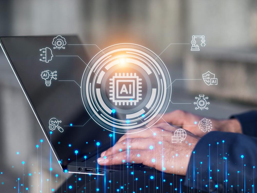 Person using AI Tool 
