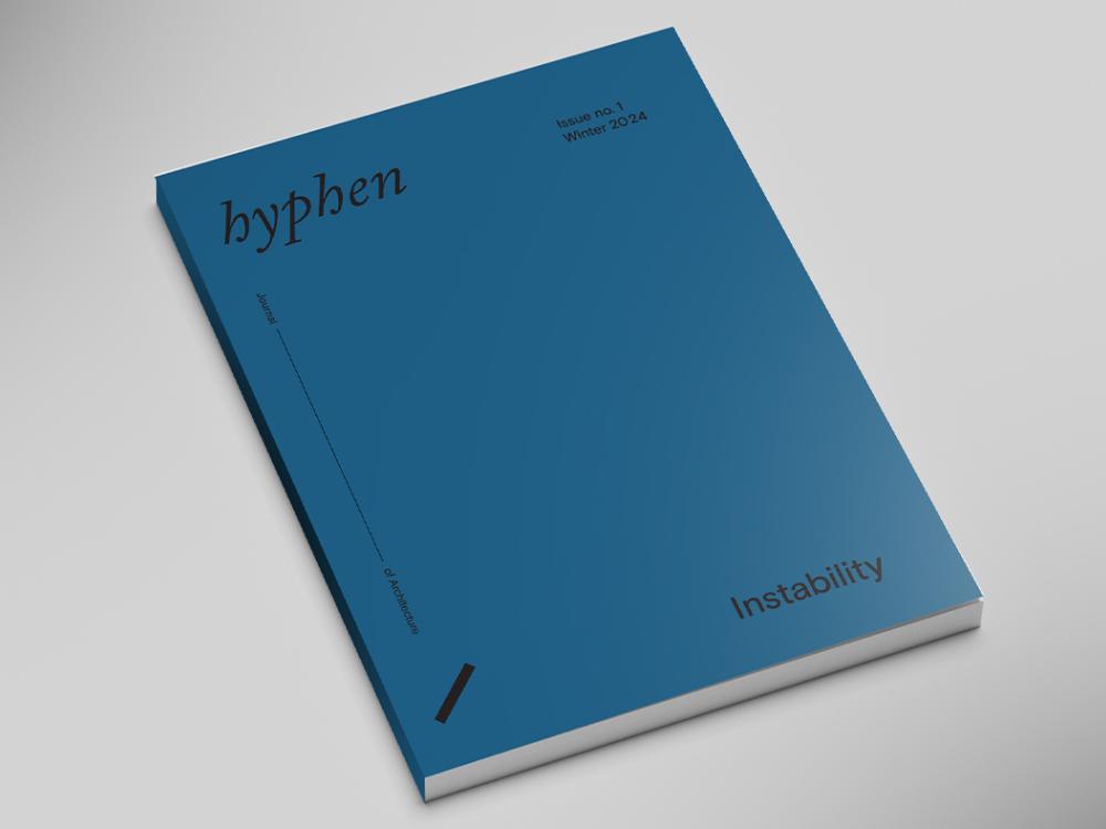 The cover of the "Hyphen" architecture journal. 