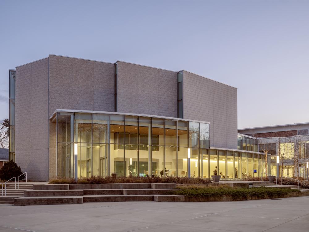 Exterior photo of Recital Hall