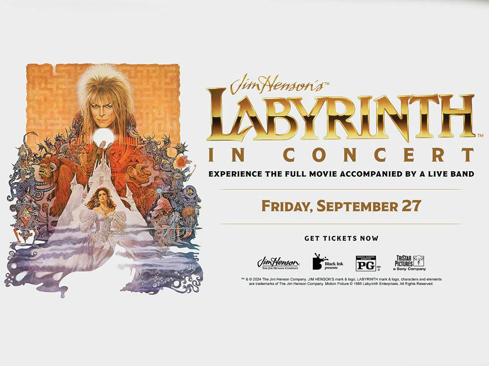 Promotional poster for Jim Henson's "The Labyrinth."