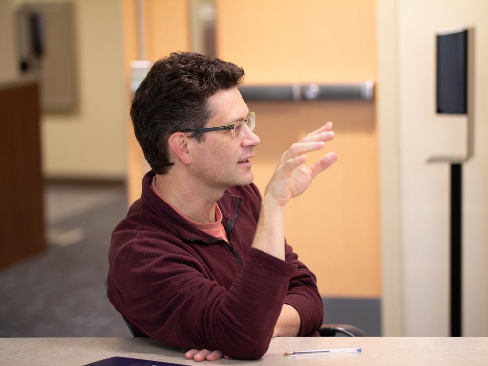 Louis Leblond at the Penn State PEER Workshop