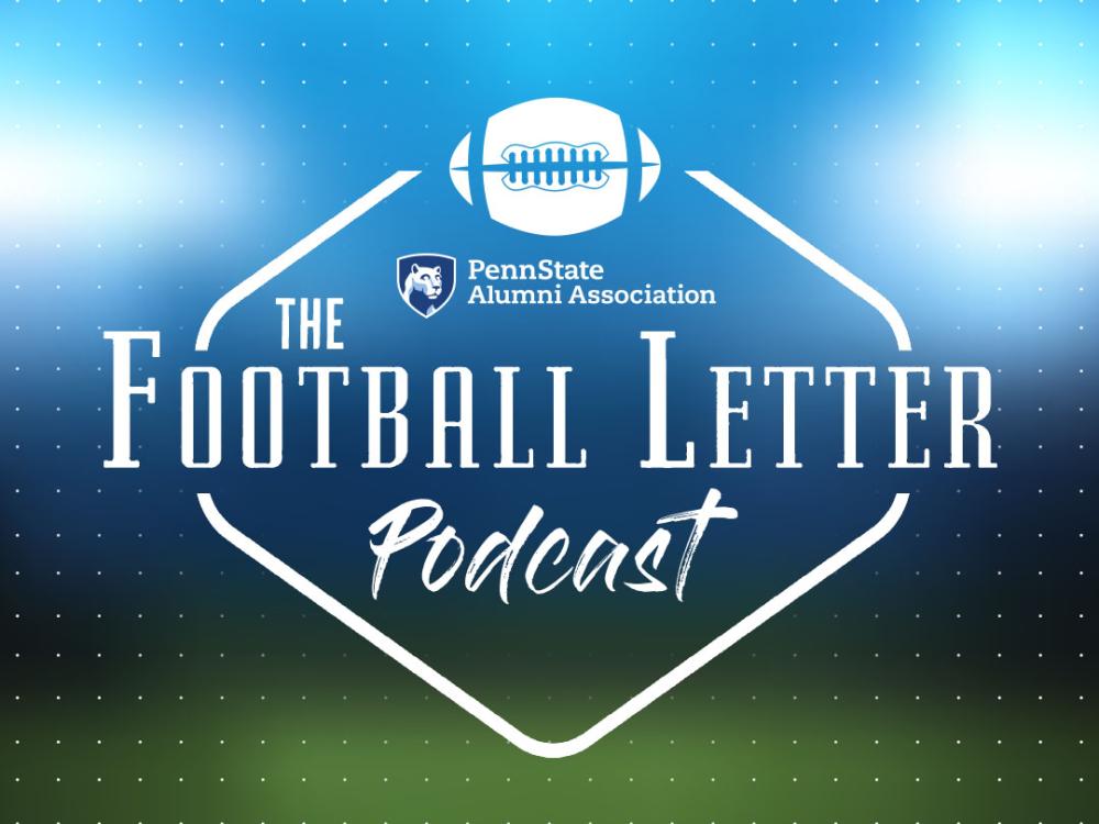 football letter podcast graphic