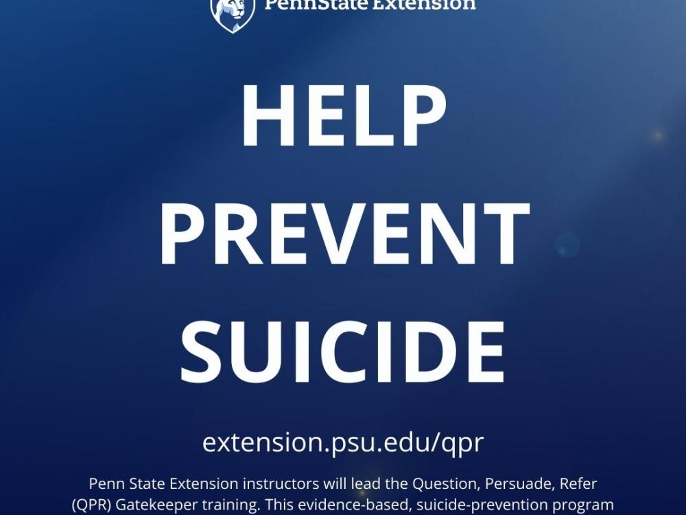 Help Prevent Suicide 