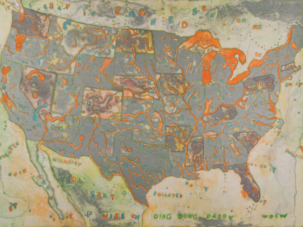 Artwork of the USA