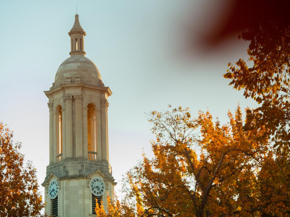 Old Main in the Fall