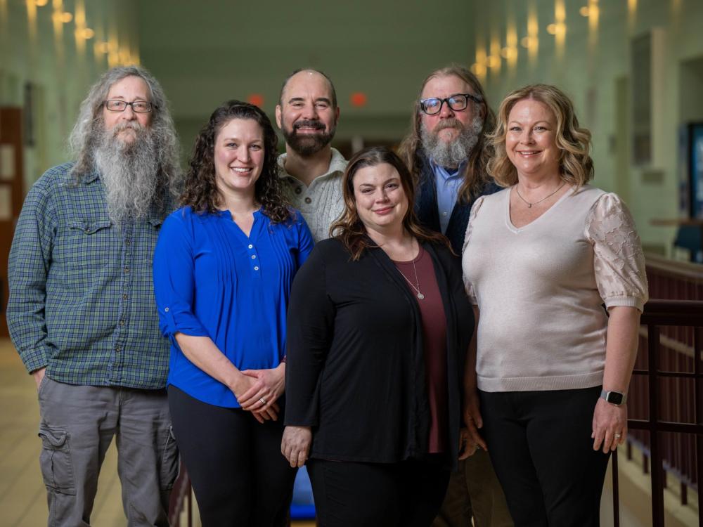 A group photo of the Penn State Behrend Counseling Center staff