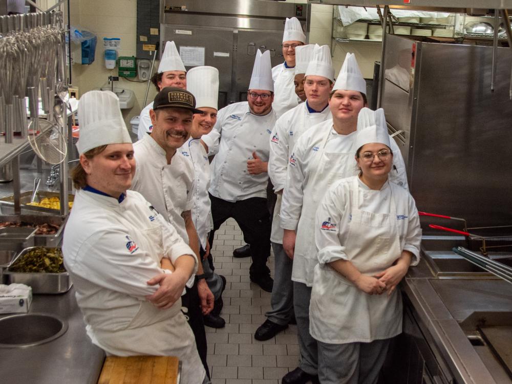 A smiling group of chefs!