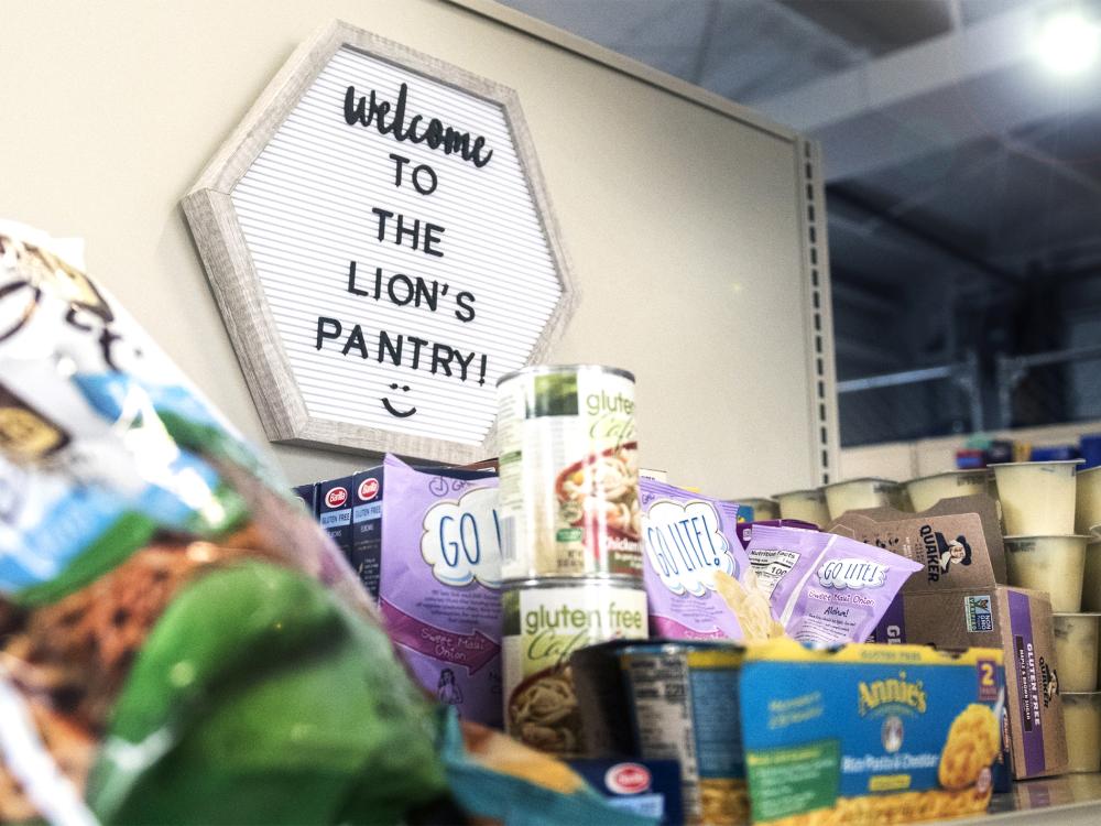 The University Park Lion's Pantry.