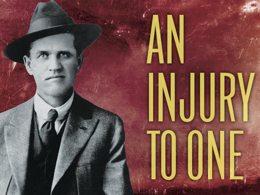 Poster for the film An Injury to One