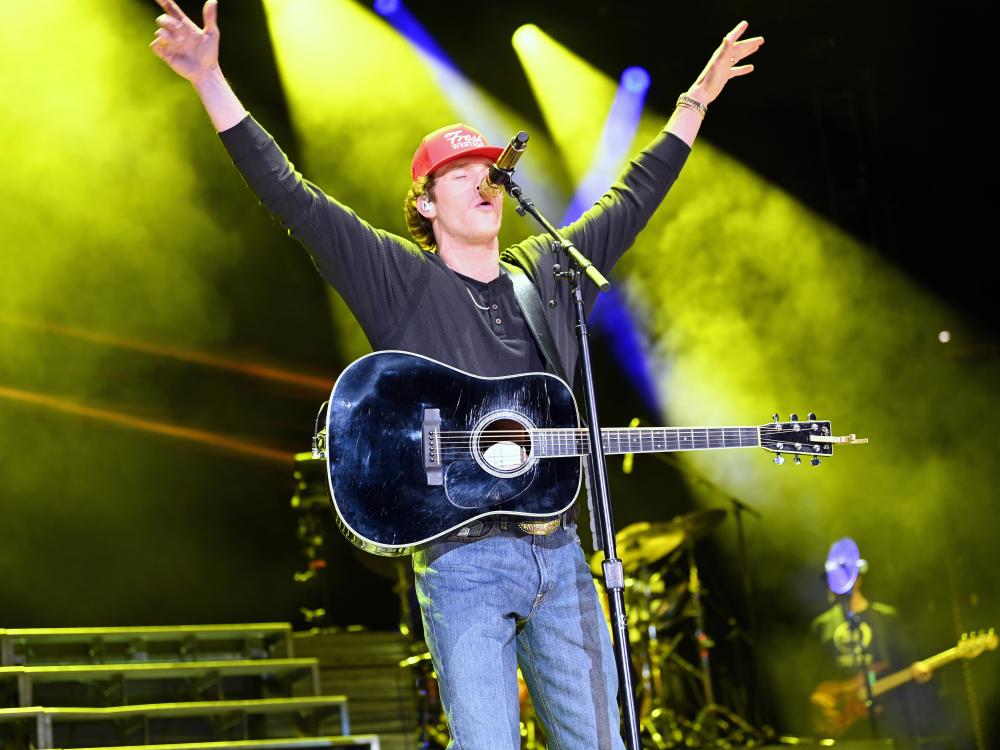 Parker McCollum performs on January 25, 2025