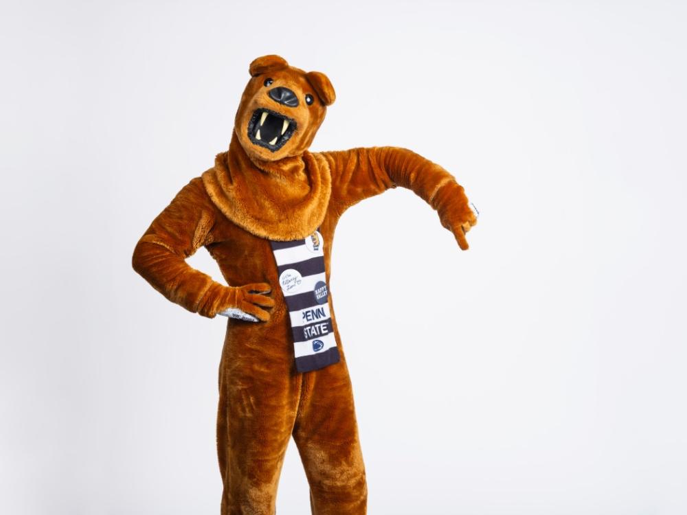 The Nittany Lion mascot