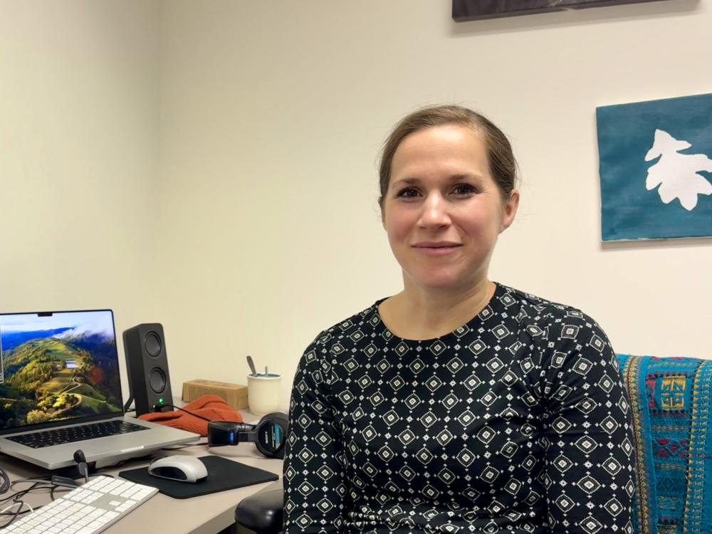 Catharine Axley in her office