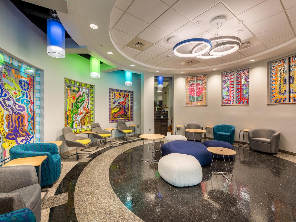Interior shot of the Center for Sexual and Gender Diversity