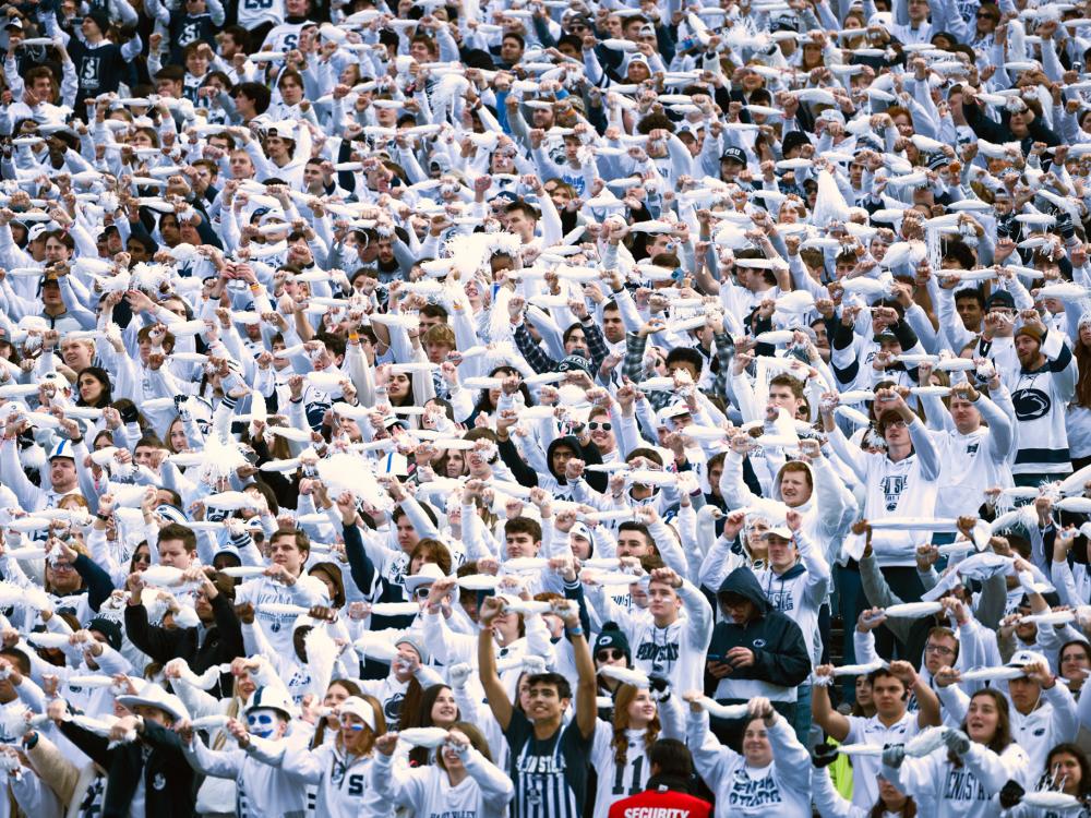 Fans at Beaver Stadium