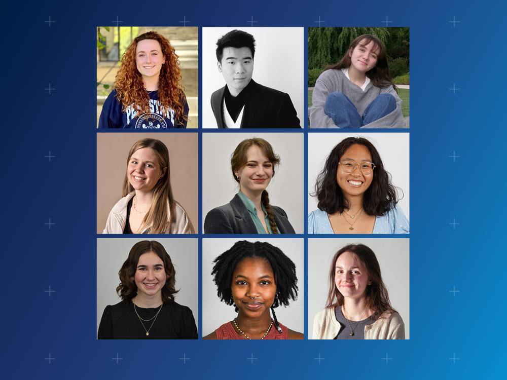College of Arts and Architecture spring 2025 student marshals