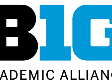 Logo displaying black capital B, blue numeral 1, blue capital G, words ACADEMIC ALLIANCE under them in all capital letters