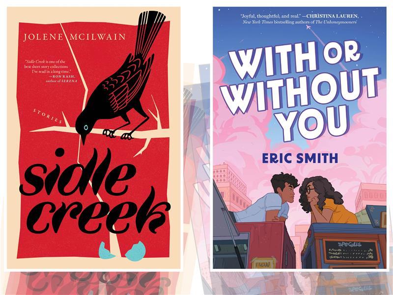 book covers: Sidle Creek (left) and With or Without you (right)