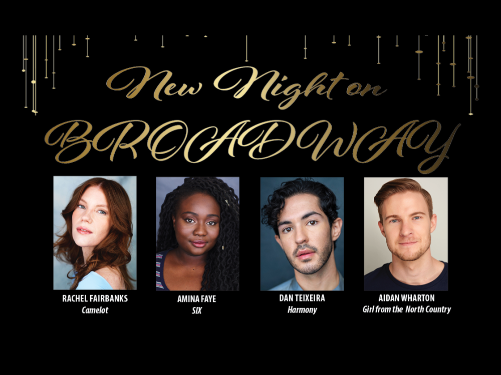 Four One Night on Broadway performer headshots