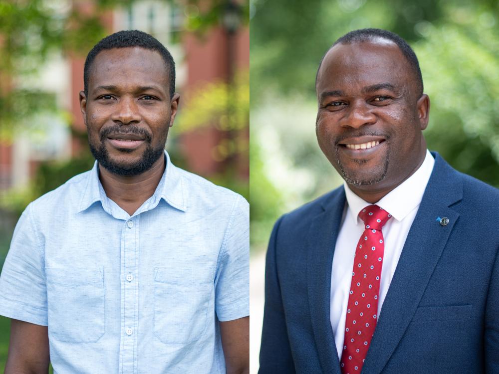 Nutifafa Doumon and Nelson Dzade