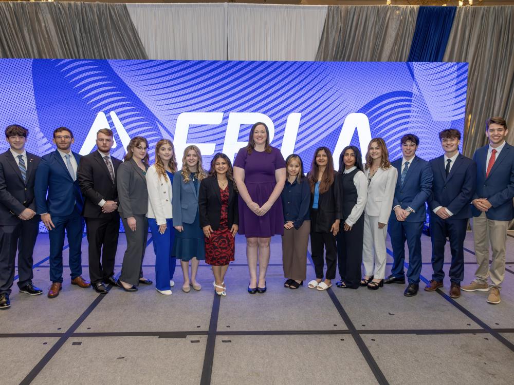 Group photo of Harrisburg's FBLA chapter