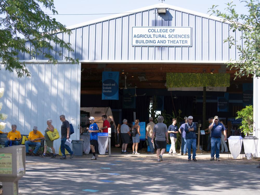 Ag Progress Days 2024 - College of Ag Sciences Exhibits Building entrance