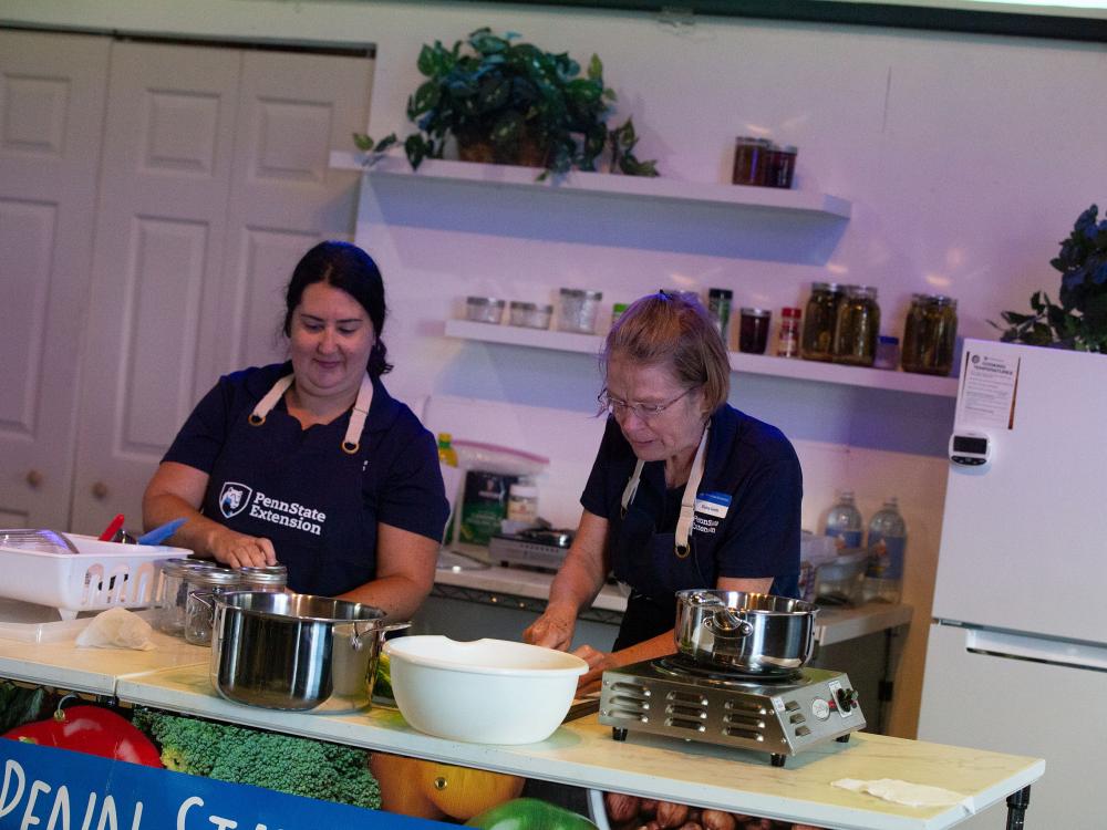 Ag Progress Days Family Room food demonstration 2023