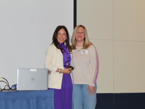 Mindy Moore, a Human Resources (HR) consultant in the College of Agricultural Sciences, is the recipient of the 2025 Ray T. Fortunato Award for Excellence in Human Resources. 