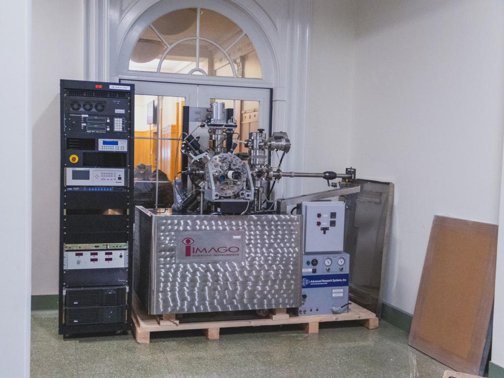 equipment in Osmond Lab lobby
